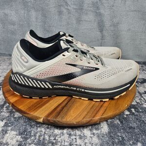 Brooks Adrenaline GTS 22 Shoes Womens Size 9.5 Gray Athletic Running Sneakers